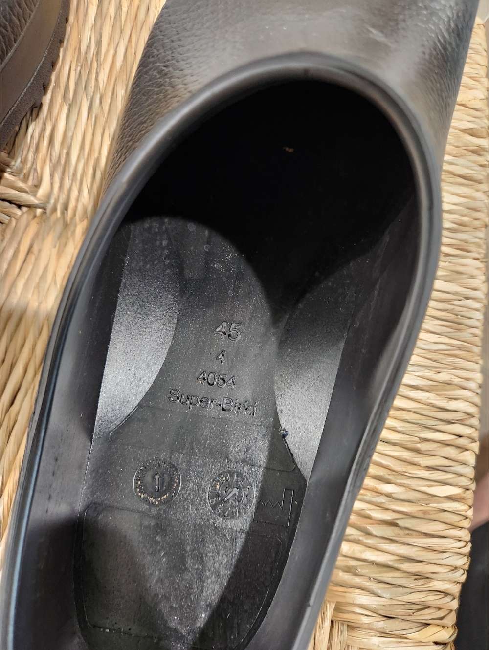 Super Birki Birkenstock Black Clogs - Picture 9 of 10